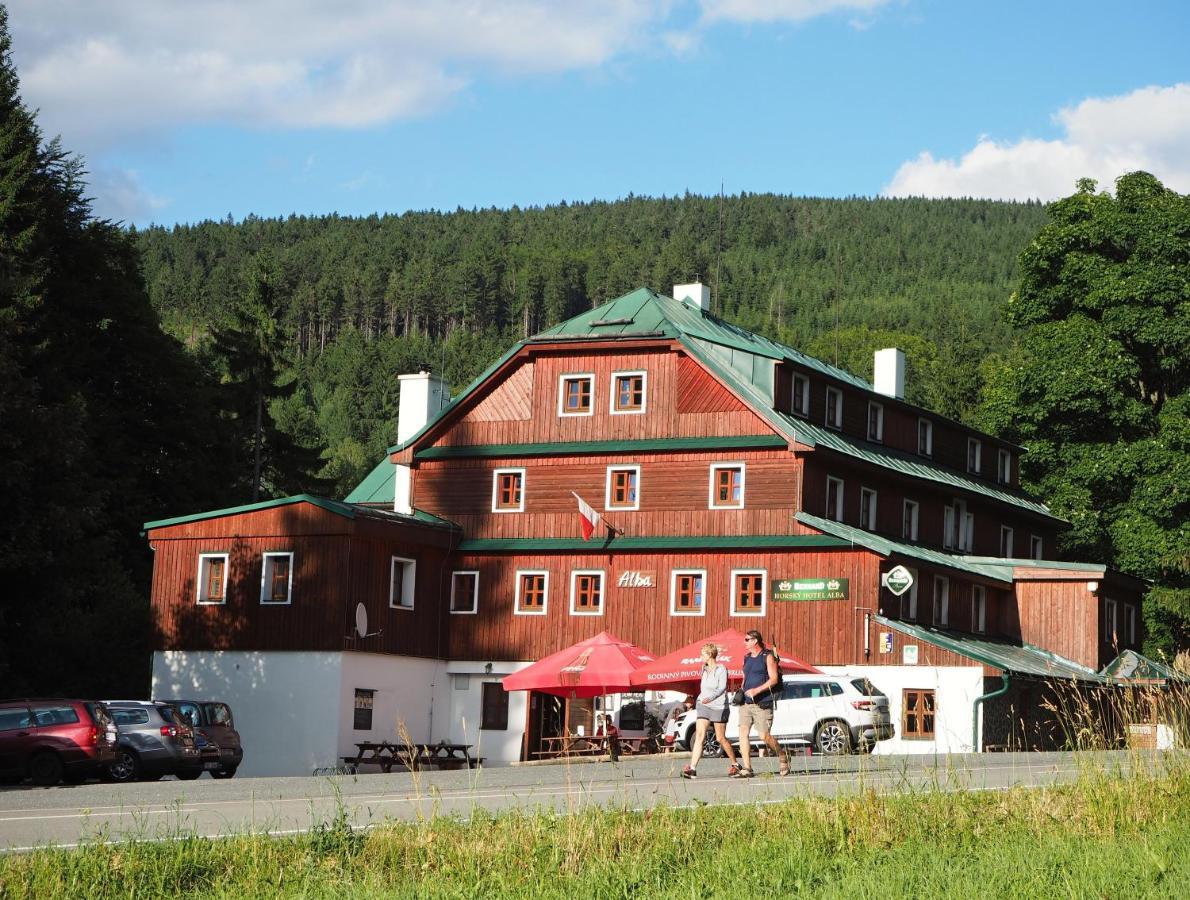 Hotel Alba Destne v Orlickych horach Exterior photo