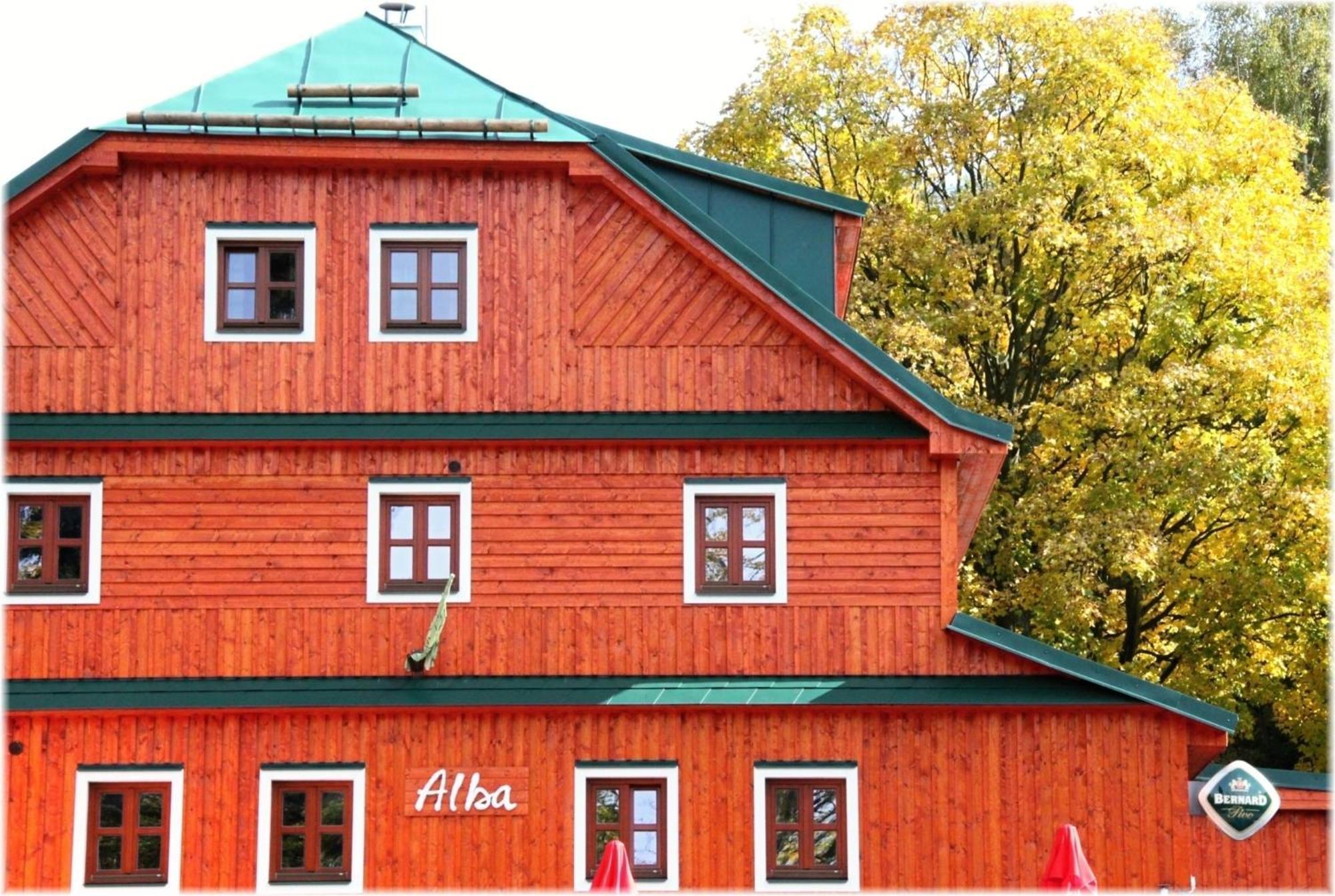 Hotel Alba Destne v Orlickych horach Exterior photo